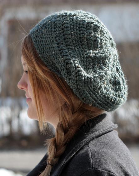 Star Beret Crochet Hat - Knitting Patterns and Crochet ...