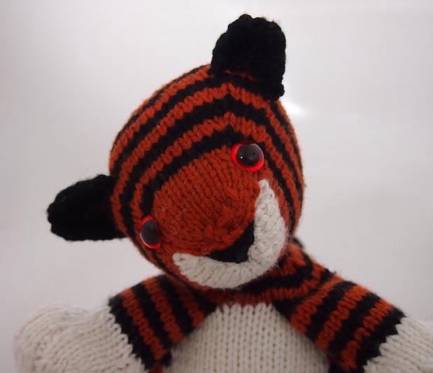 Tubby Tiger - Knitting Patterns and Crochet Patterns from ...