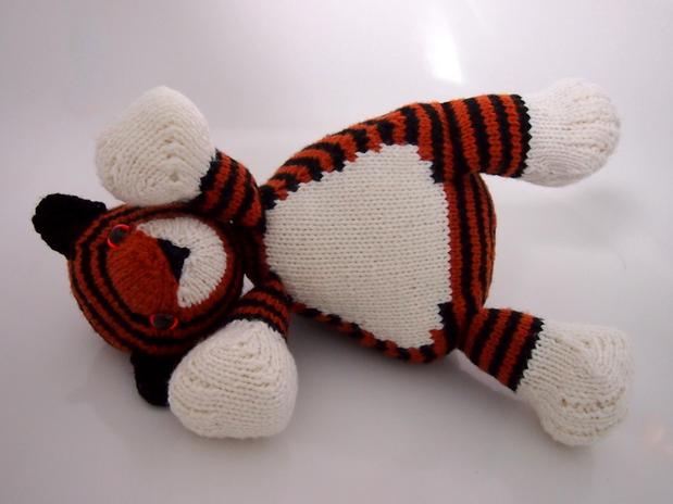 Tubby Tiger - Knitting Patterns and Crochet Patterns from ...