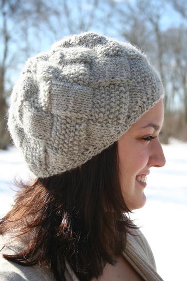Entrelac Winter Hat - Knitting Patterns and Crochet ...