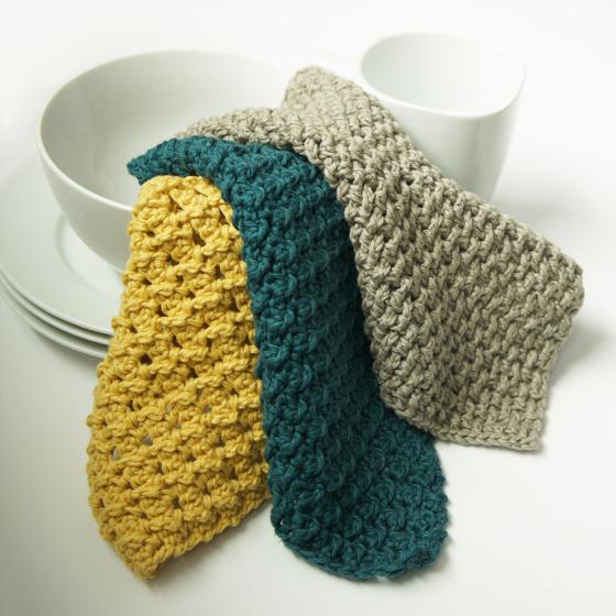 Post Stitch Dishcloth Sampler