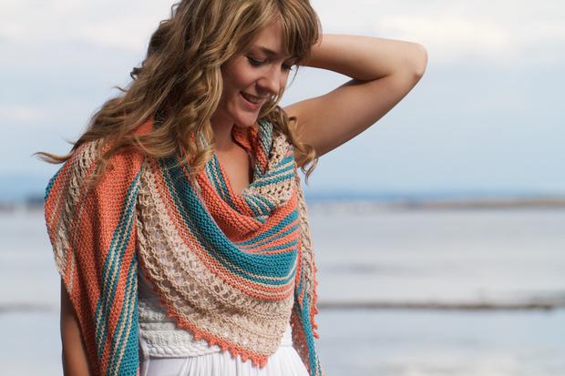 Beachcomber shawl