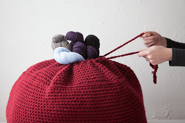 Crochet Pouf - Crochet Pattern