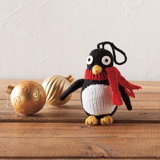 Free Penguin Ornament Pattern from Knit Picks