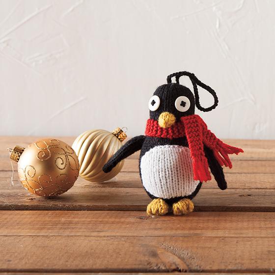 Free knitting pattern Penguin Ornament The Knit Picks Staff