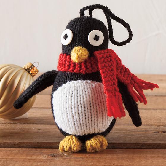 Free Penguin Ornament Pattern from Knit Picks