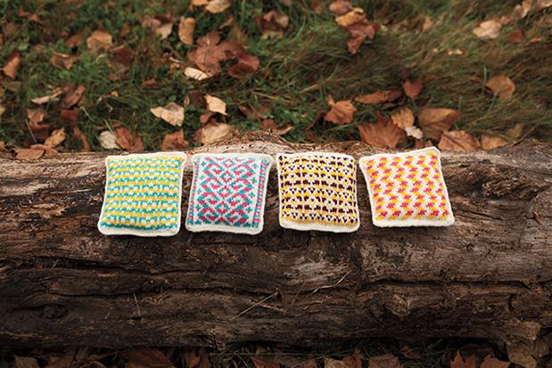 Free Knit Sachet Pattern - Fun with Fair Isle Lavender Sachets Pattern - Knitpicks.com