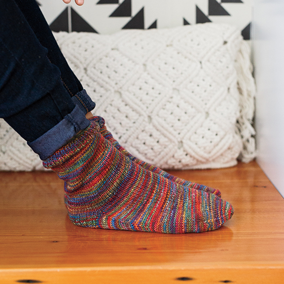 Free Knit and Crochet Patterns in Chroma Twist - Do The Twist Sock from KnitPicks.com