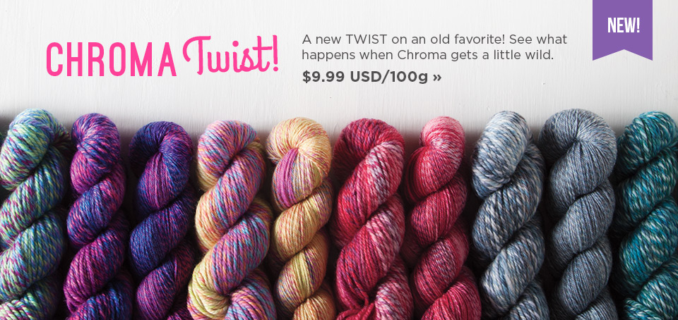 New Chroma Twist Yarn! - The Knit Picks Staff Knitting Blog