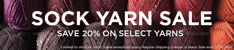 Sock Yarn Sale