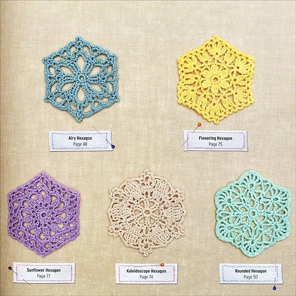 75 Lace Crochet Motifs from Knitting by Caitlin Sainio On Sale