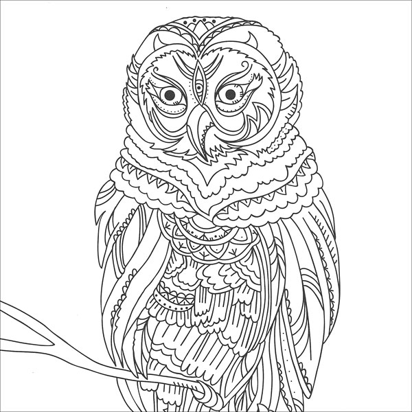 zen coloring animals pages - photo #6