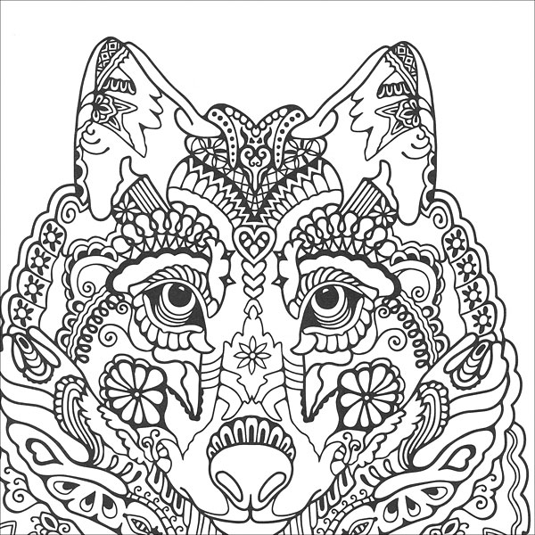 zen coloring animals pages - photo #5