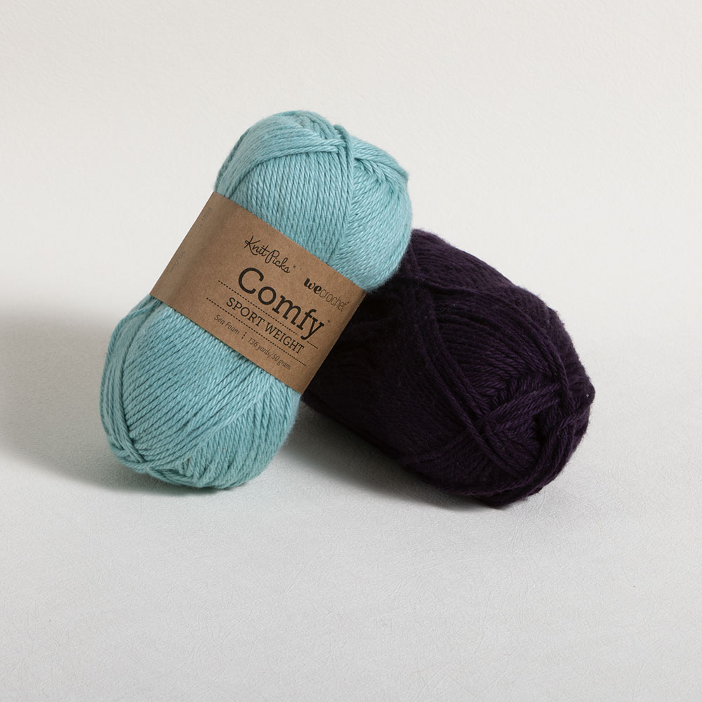 Comfy Sport Yarn Knitting Yarn from Pima cotton