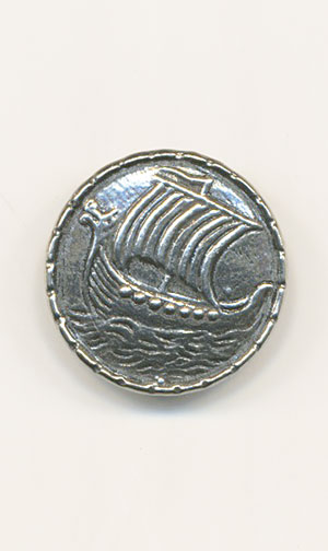 SHIP Pewter Button