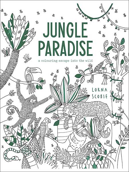 Jungle Paradise: A Coloring Escape Into the Wild