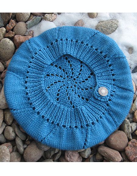 Whirlpool Beret Pattern - Knitting Patterns and Crochet ...