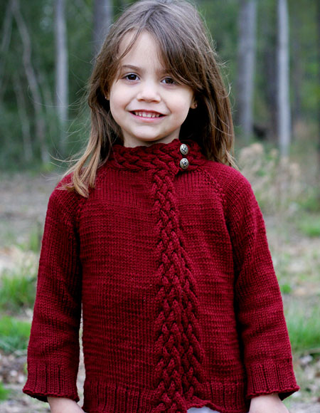 Avalon Cabled Cardigan - Knitting Patterns and Crochet Patterns from ...