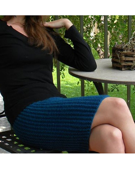 About Town Skirt - Knitting Patterns and Crochet Patterns from ...