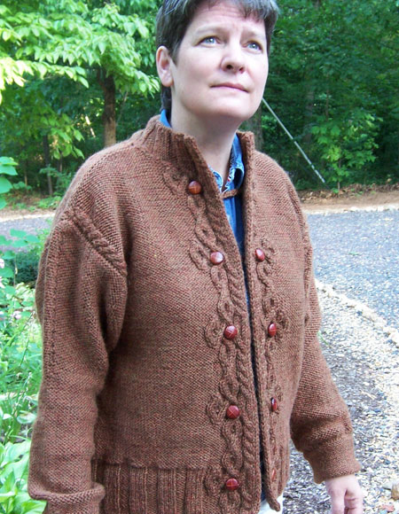 Celtic Closure Cardigan - Knitting Patterns and Crochet Patterns from ...