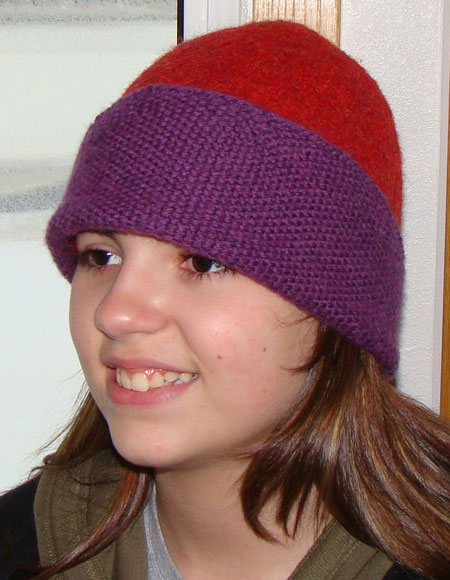 Felted Cloche - Knitting Patterns and Crochet Patterns from KnitPicks.com
