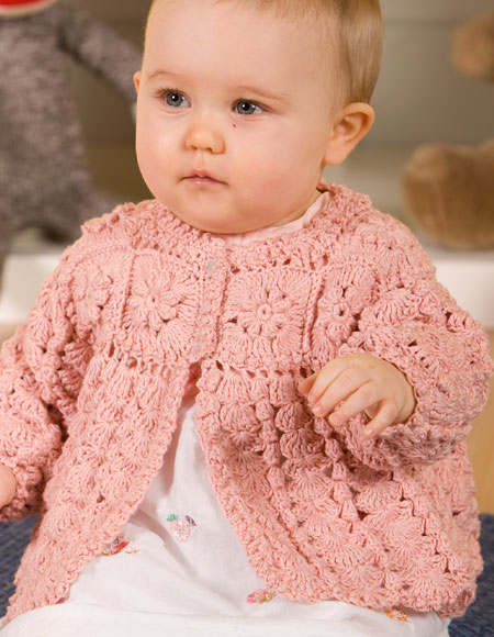 Girls Crochet Sweater - Knitting Patterns and Crochet Patterns from ...