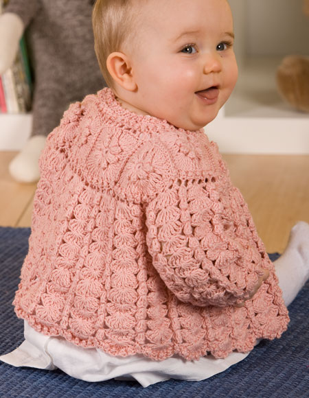 Girls Crochet Sweater - Knitting Patterns and Crochet Patterns from ...