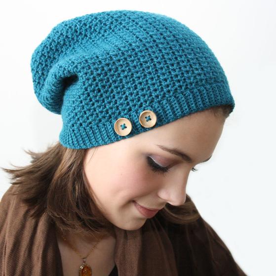 Sock Slouch Crochet Hat - Knitting Patterns and Crochet Patterns from ...