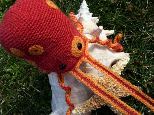 Ollie the Octopus - Knitting Patterns and Crochet Patterns ...