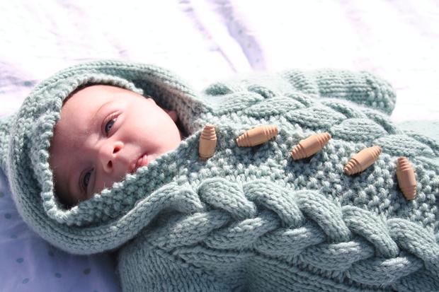 Top Down Baby Bunting - Knitting Patterns and Crochet ...