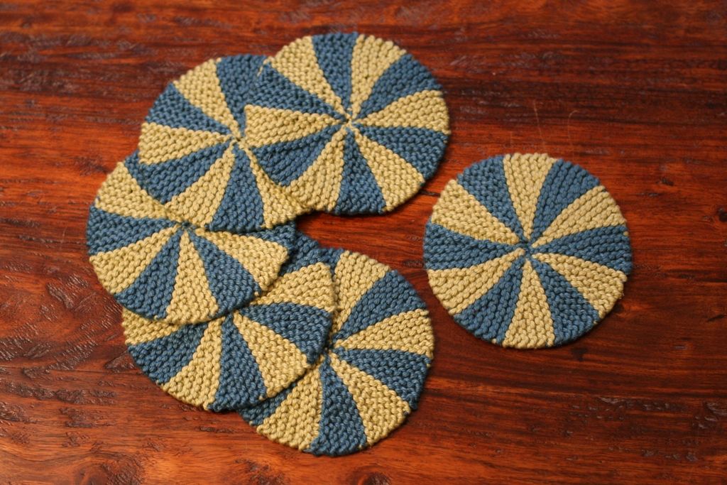 Shaker Dishcloths & Coasters Pattern Knitting Patterns and Crochet