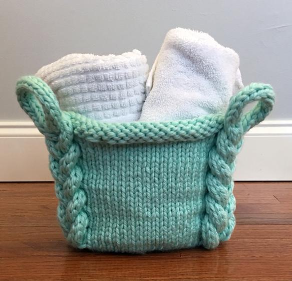 Entangle Basket - Knitting Patterns and Crochet Patterns ...