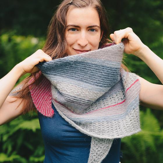 Pieces of My Heart Shawl - Knitting Patterns and Crochet Patterns from ...