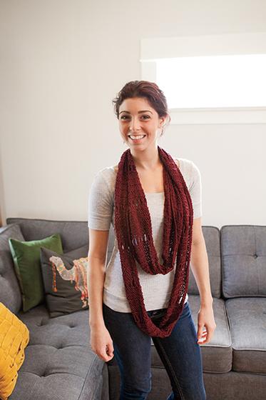 Endless Loop Scarf Pattern - Free Knitting Pattern