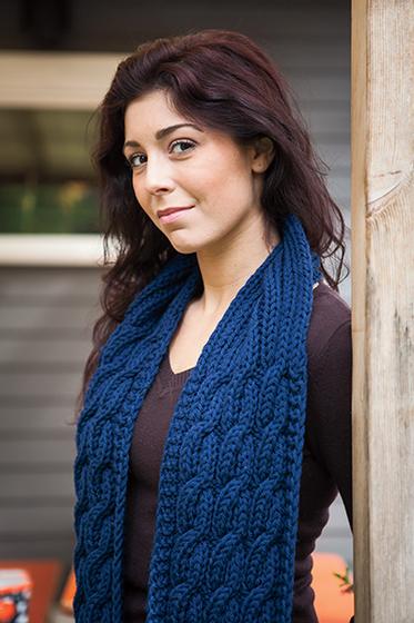 Seaman's Scarf Pattern - Free Scarf Knitting pattern