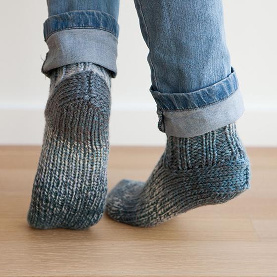 Chunky Slippers Pattern - Knitting Patterns and Crochet Patterns from ...