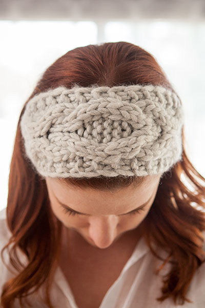 Mossbank Headband - Knitting Patterns and Crochet Patterns from ...