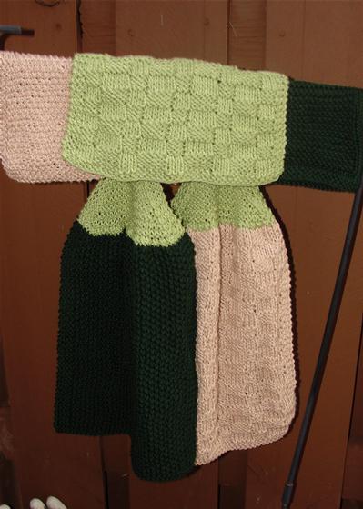 Welcome Home Kitchen Set - Free Knitting Pattern for Kitchen Towels and Dishcloths