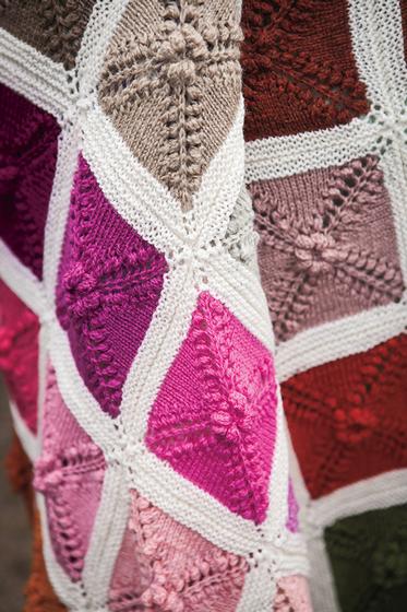 Ultimate Knit Palette Blanket Free Knitting Pattern for Palette Blanket