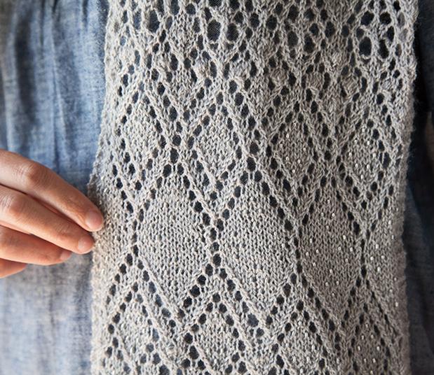 Learn to Knit Lace Scarf - Knitting Patterns and Crochet ...