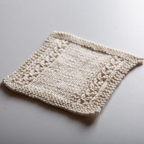 Free Washcloth Pattern - Knotted Cables from knitpicks.com