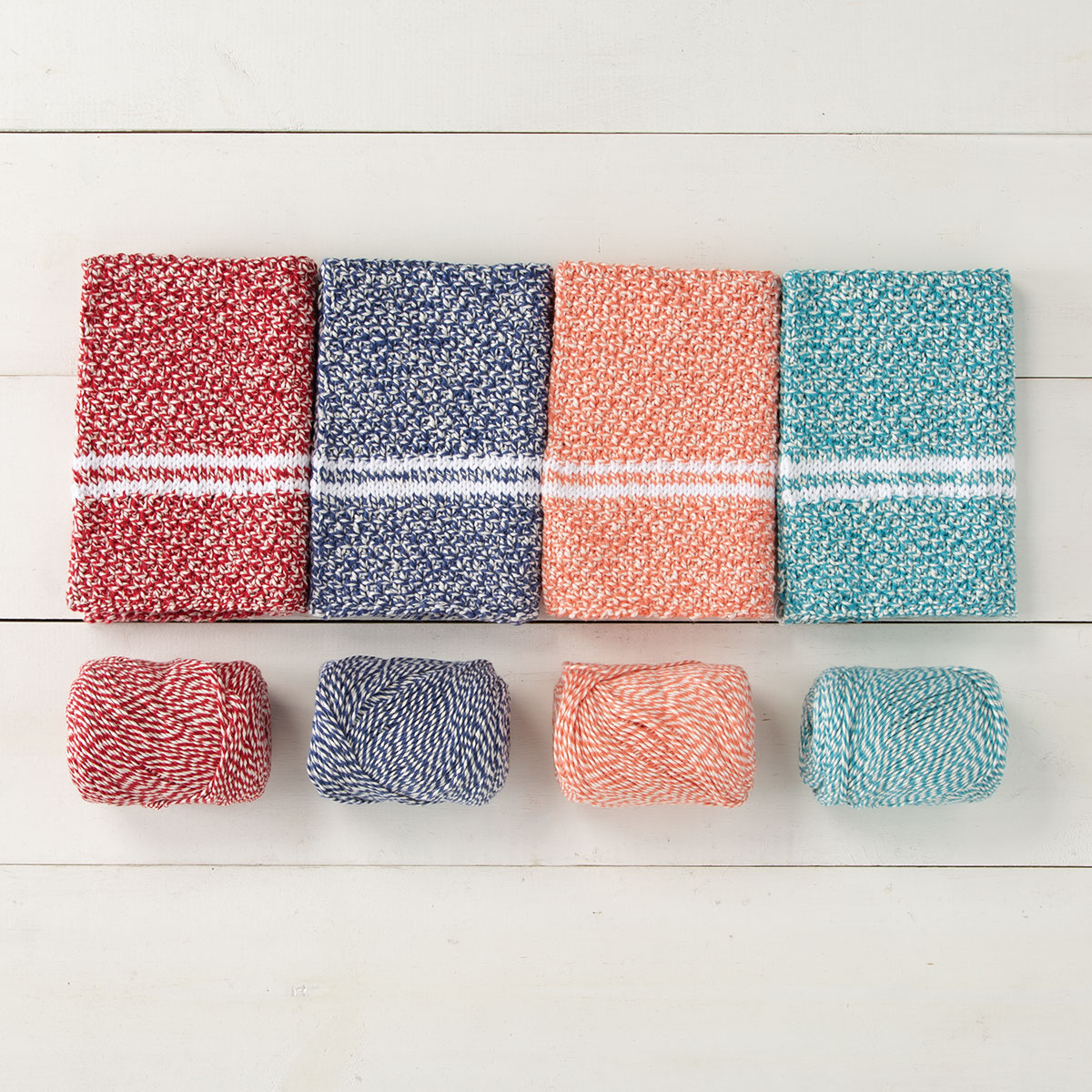 Knitting Pattern Kit for Dish Towels