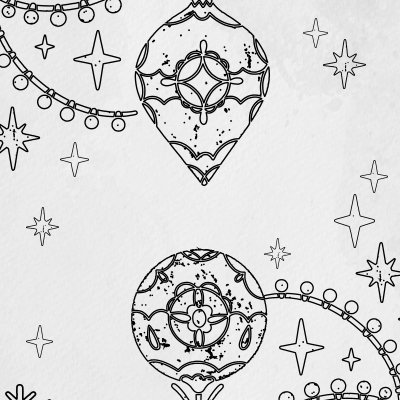 Ornament Coloring Page 1
