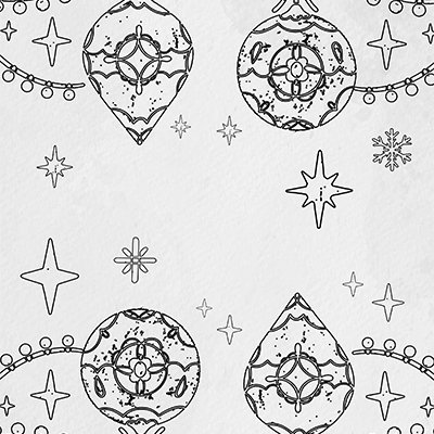 Ornament Coloring Page 3