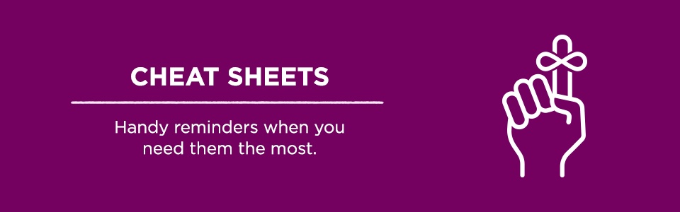 Cheat Sheets | KnitPicks.com