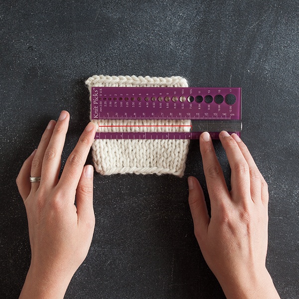 Knitting Gauge Guide