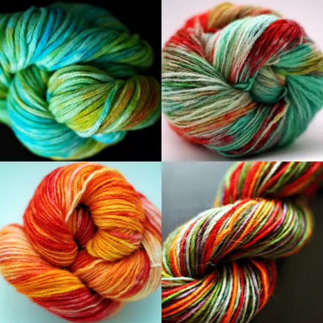 The Nome Knitter: Dyeing Yarn with Food Color and Kool-Aid