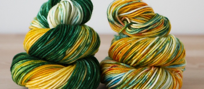 The Nome Knitter: Dyeing Yarn with Food Color and Kool-Aid