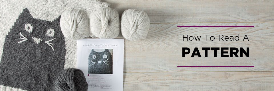 Reading Knitting Patterns