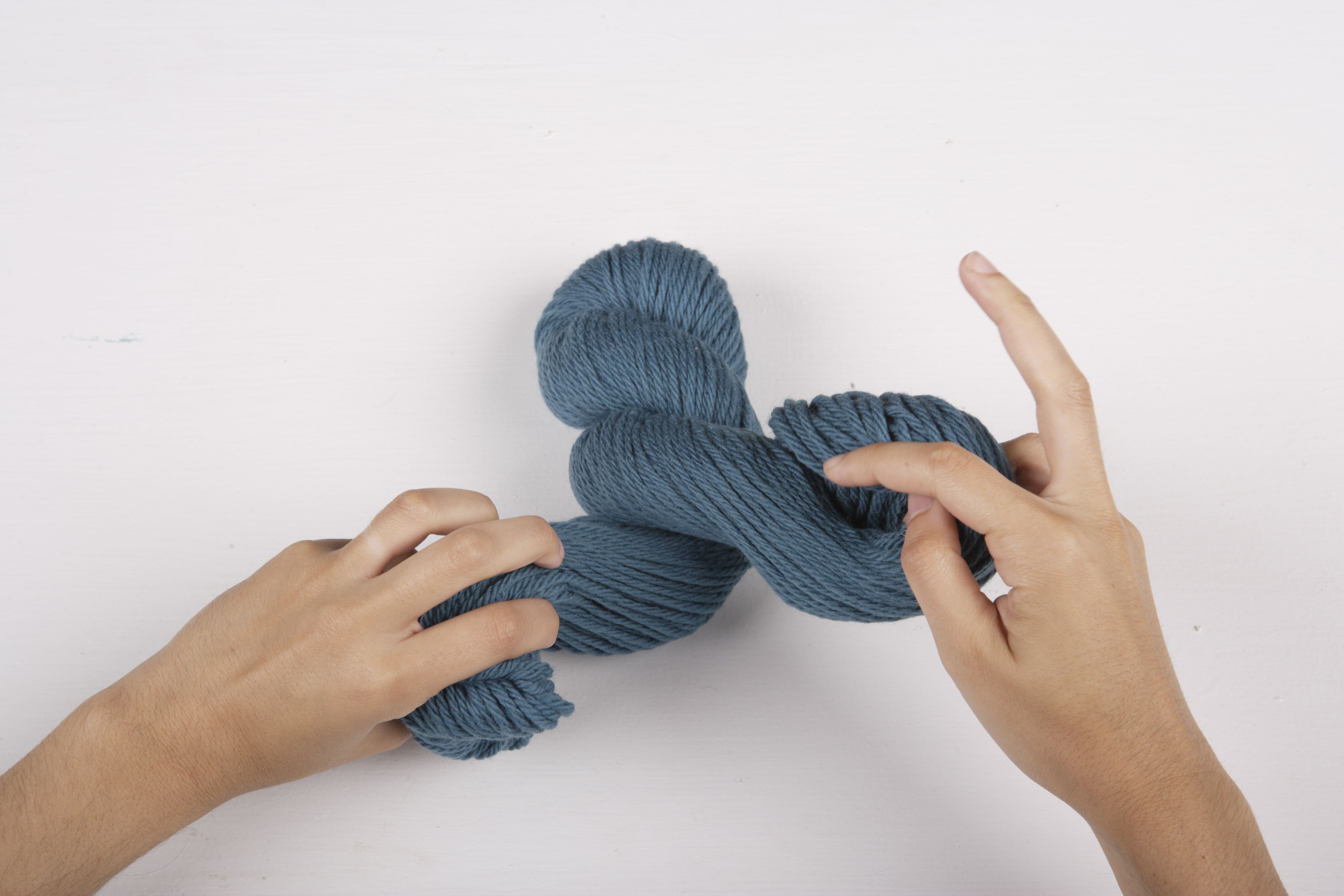 How to Roll a Center Pull Yarn Ball by Hand